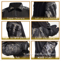 Black Multicam Combat Shirt Elbow Pads Tactical Jersey